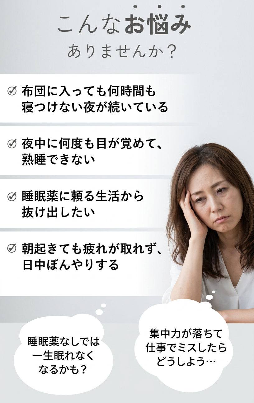 不眠・睡眠障害 チェックリスト