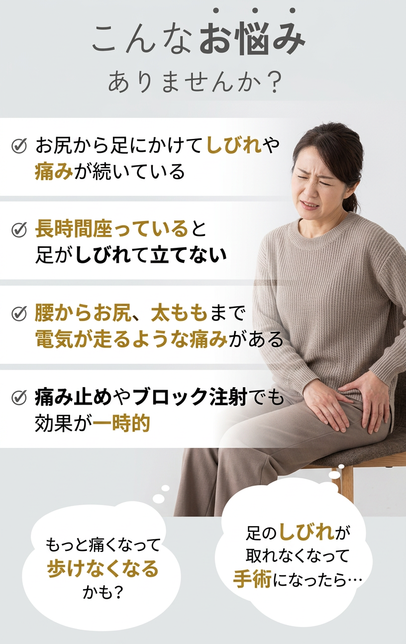 坐骨神経痛 チェックリスト