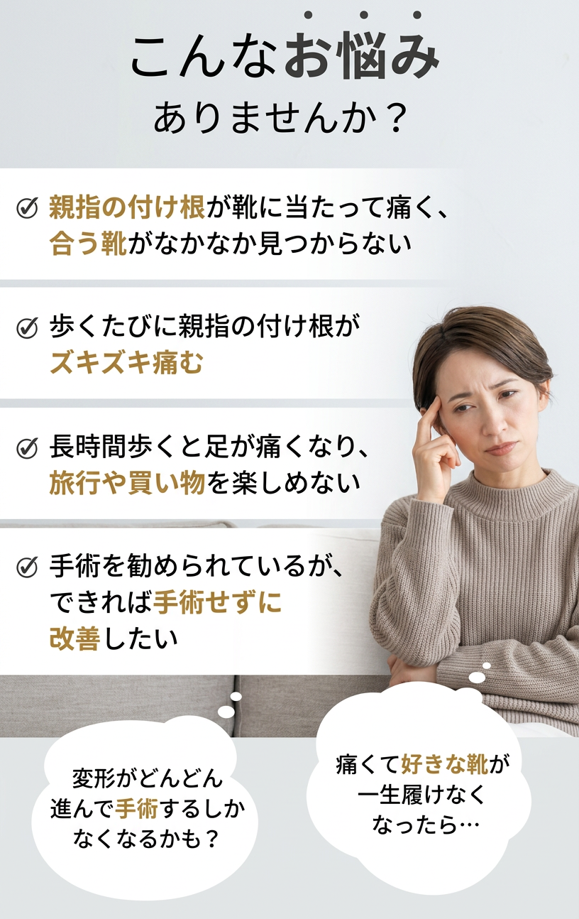 外反母趾 チェックリスト