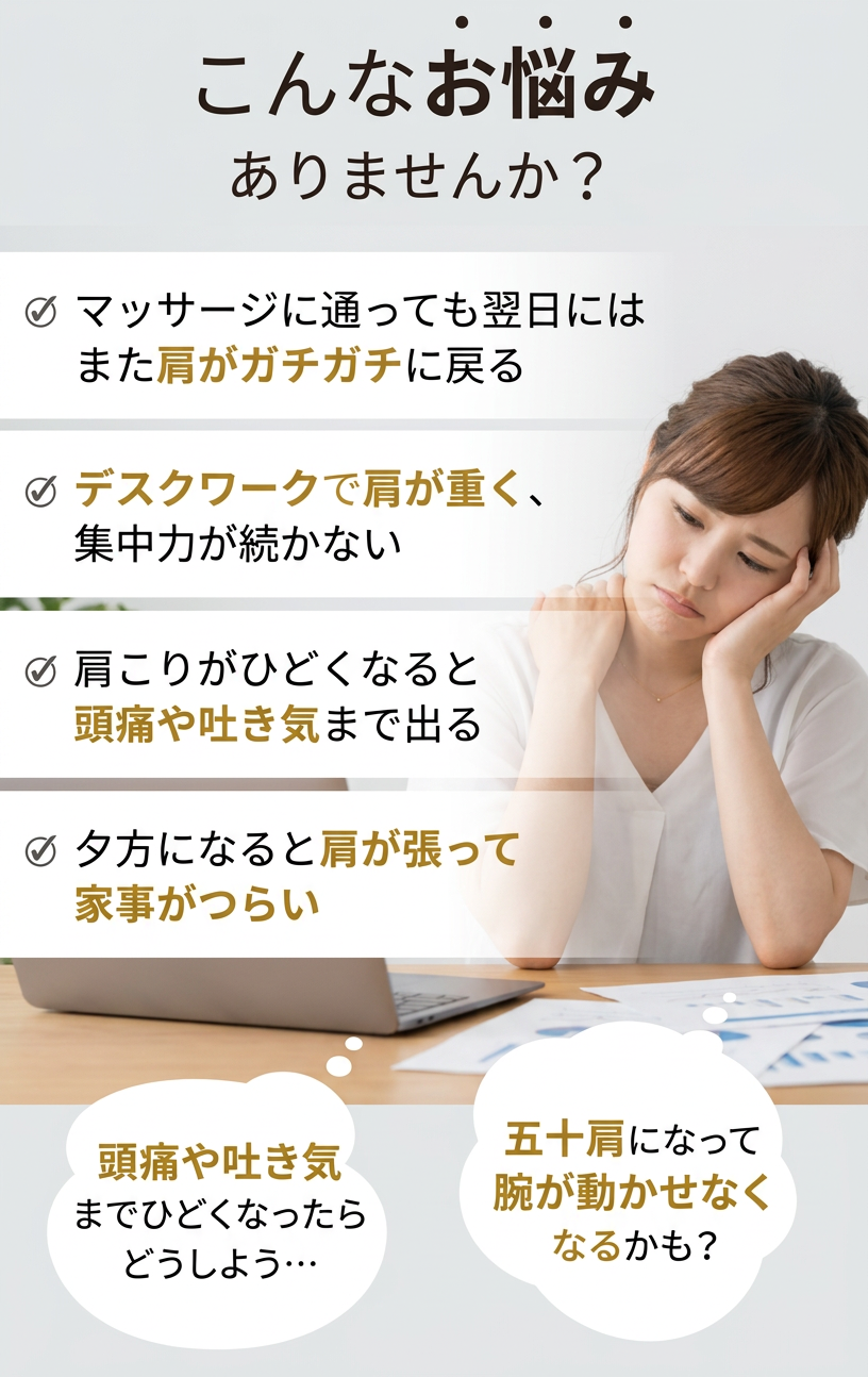 肩こり チェックリスト