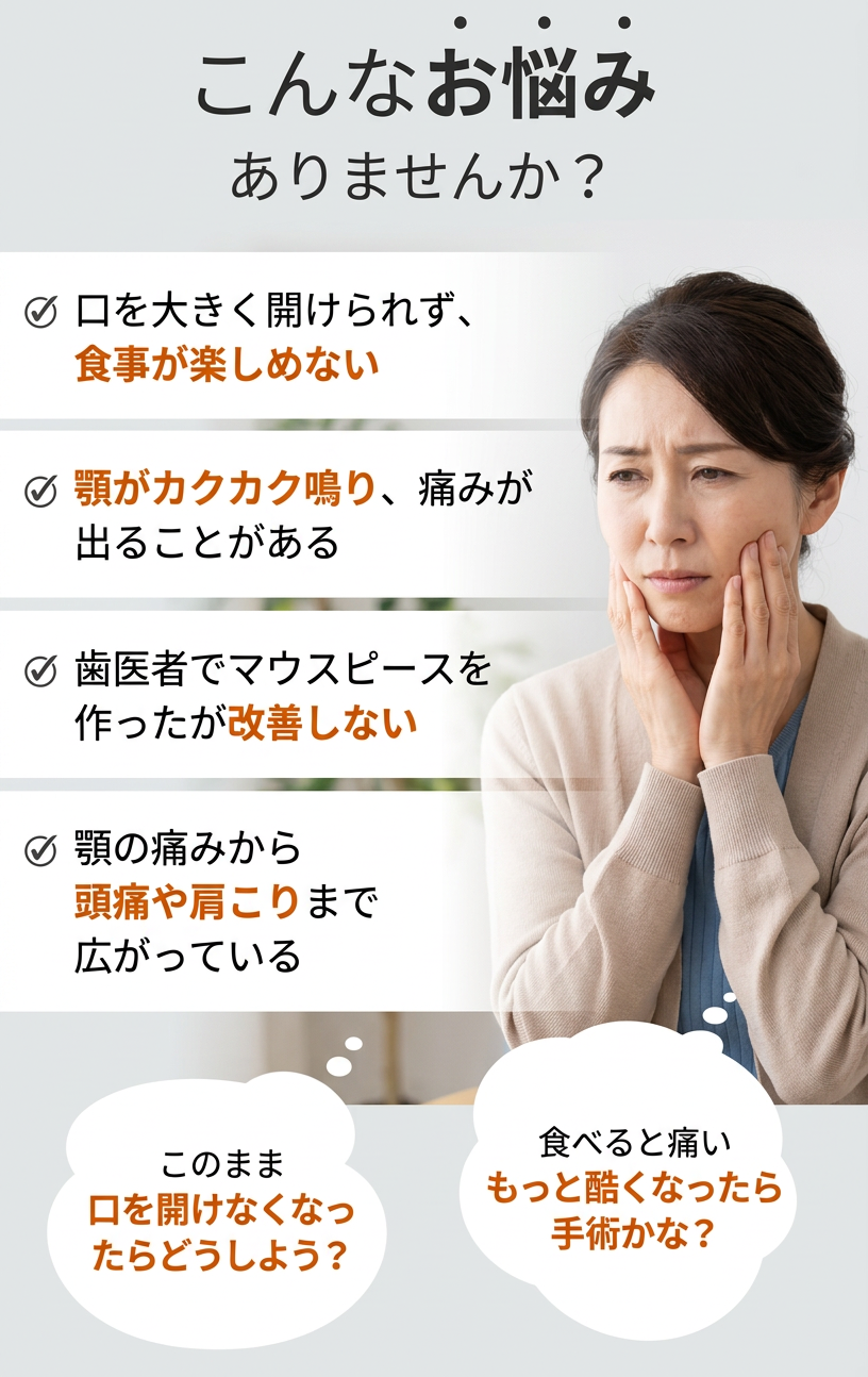 顎関節症 チェックリスト